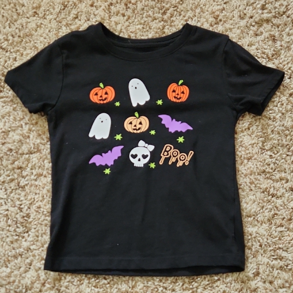 Kids Halloween Black T-Shirt FREE